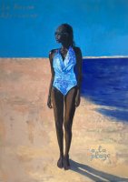 La Reine Africaine a La Plage (Maureen)