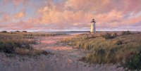 Edgartown Lighthouse at Sunset