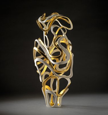 Jennifer C. McCurdy - Gilded Smoke Vessel