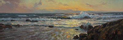 Paul Beebe - Sunset at Aquinnah 