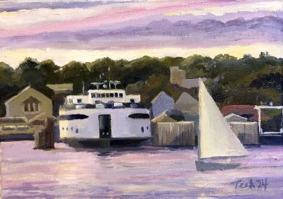 Teek Eaton-Koch - Evening Sail with Ferry Islander