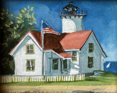 Donna. M Blackburn - West Chop Lighthouse