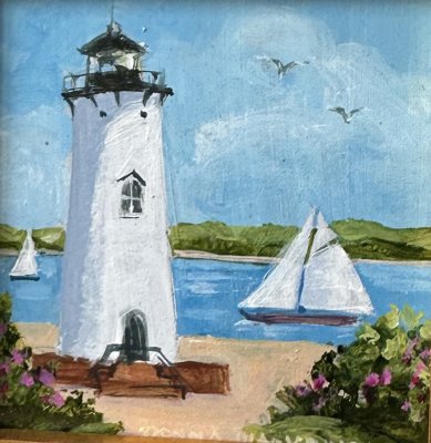 Donna. M Blackburn - Edgartown Lighthouse