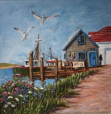 Donna M. Blackburn - Menemsha Harbor