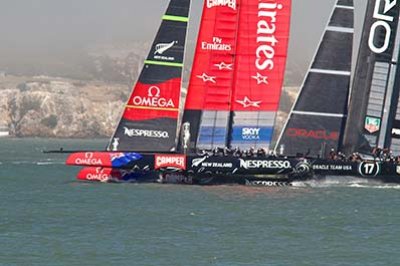 Louisa Gould - America's Cup 2013