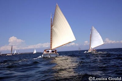 Louisa Gould - Cat Boat Race