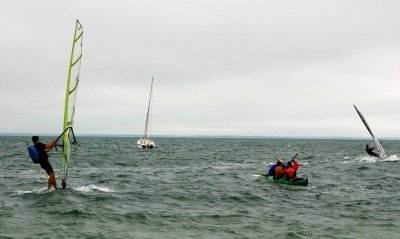 Louisa Gould - Windsurfing