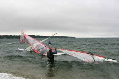 Louisa Gould - Windsurfing