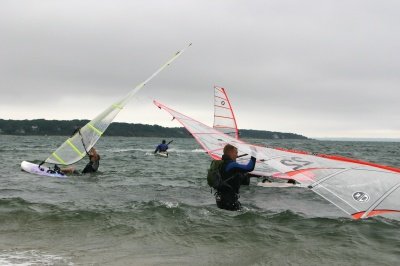 Louisa Gould - Windsurfing