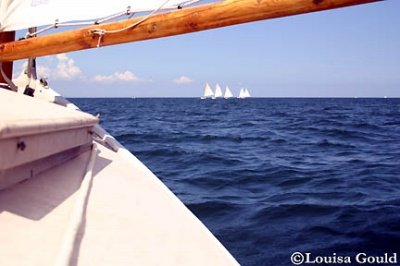 Louisa Gould - Cat Boat Race