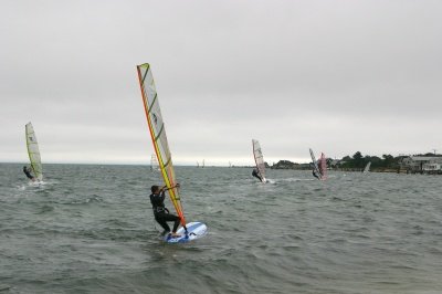 Louisa Gould - Windsurfing