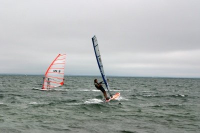 Louisa Gould - Windsurfing