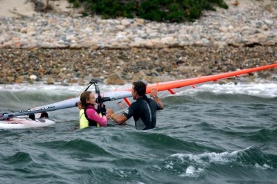 Louisa Gould - Windsurfing