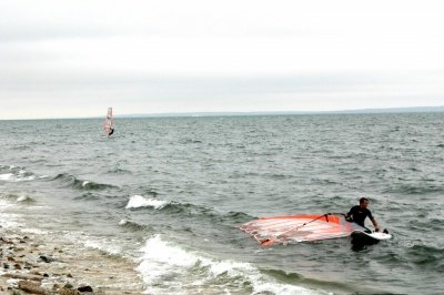 Louisa Gould - Windsurfing