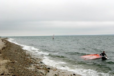 Louisa Gould - Windsurfing