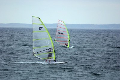 Louisa Gould - Windsurfing