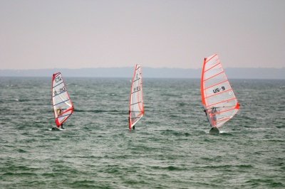 Louisa Gould - Windsurfing