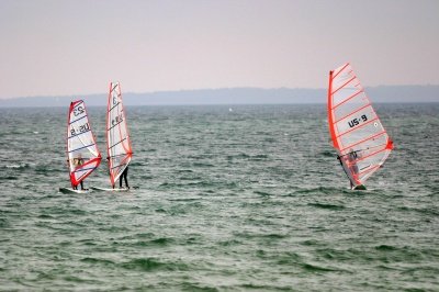 Louisa Gould - Windsurfing