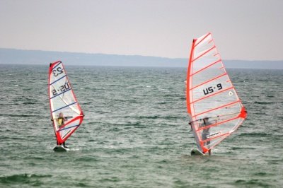 Louisa Gould - Windsurfing