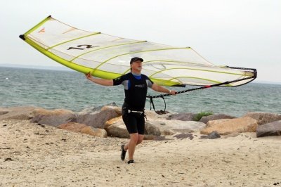 Louisa Gould - Windsurfing