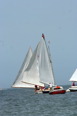 Louisa Gould - Cat Boat Race