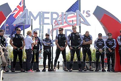 Louisa Gould - America's Cup 2013